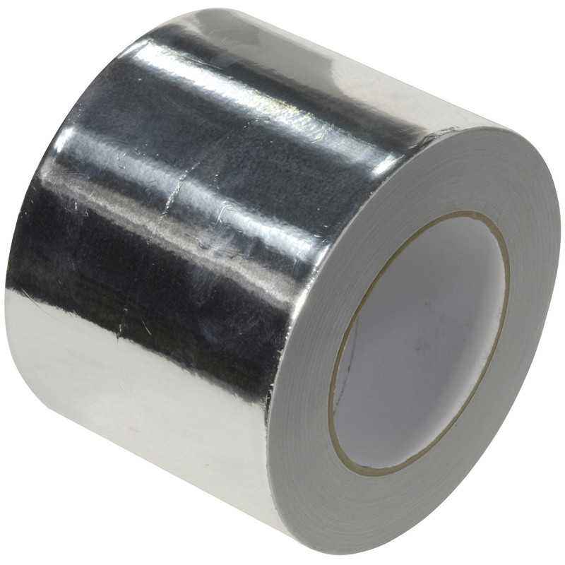 Elisha 48mm Silver Foil Aluminium Tape, Length: 18m (Pack of 6)