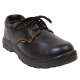 Polo Indcare Rio Low Ankle Steel Toe Black Work Safety Shoes, Size: 7