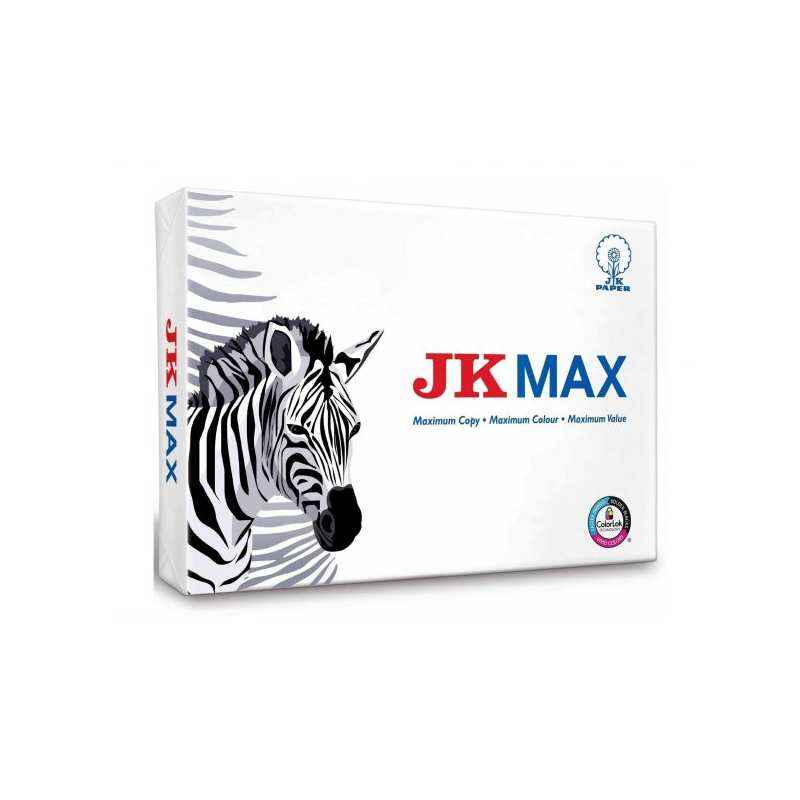 JK Copier 67 GSM A4 Max White Copier Paper (Pack of 2)