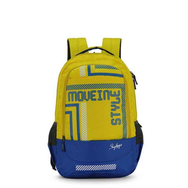 Skybags Luke 03 Backpack, Yellow