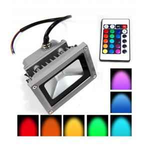 Best Deal 10W RGB LED Flood Light, BD-048 (Pack of 2)