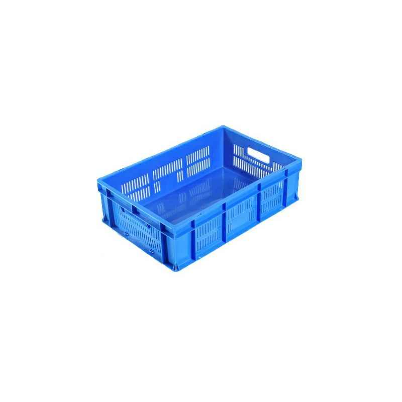 Supreme 500x325x150mm 19 Litre Blue Premium Plastic Crate, SSP-503215
