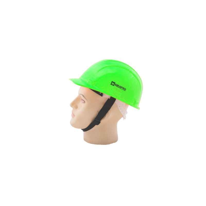 Heapro Green Nape Type Safety Helmet, HSD-001 (Pack of 15)