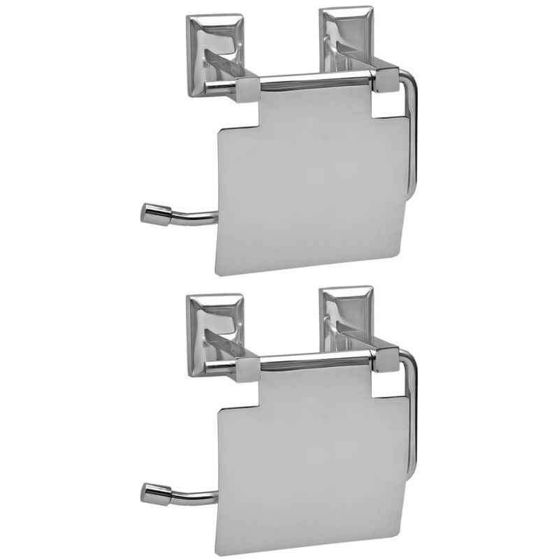 Doyours Oscar Series 2 Pieces SS Toilet Paper Holder with Flap Set, DY-1108