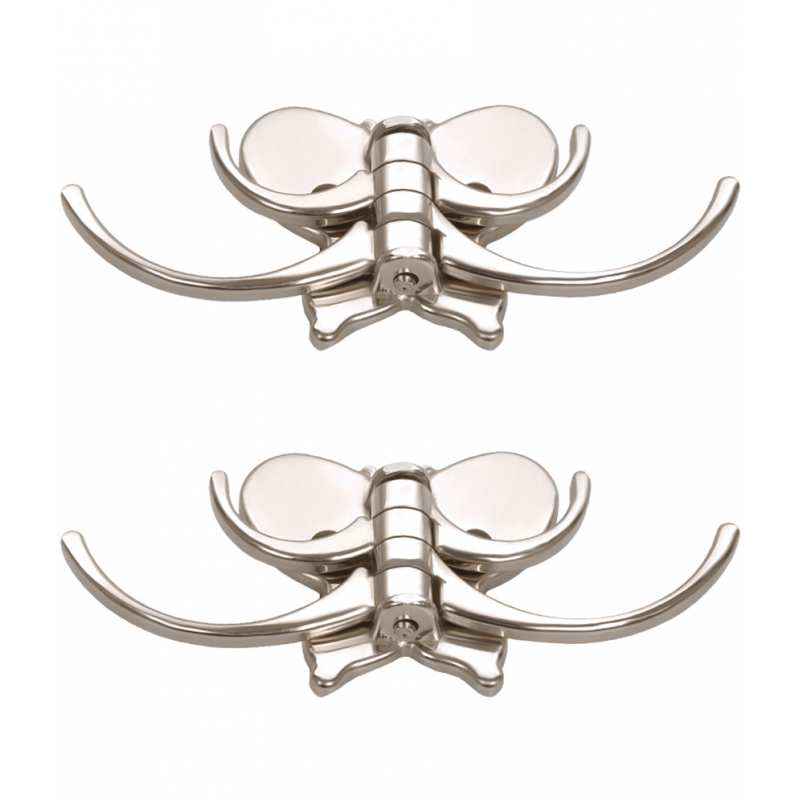 Doyours 2 Pieces Butterfly Design Multipurpose Hook Set, DY-0491