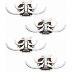 Doyours 4 Pieces Apple Shape Wengy Multipurpose Hook Set, DY-1296