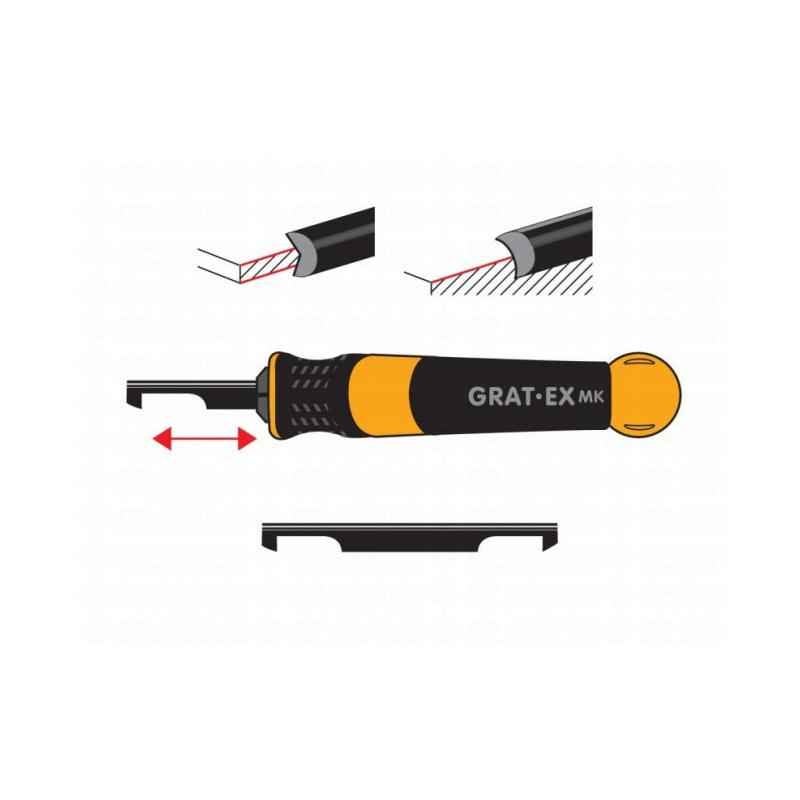 CP GRAT-EX V-2-MK Comfort Grip 2 Deburring Tools, 38254