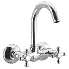 Cera Diana Quarter Turn CQ919 Wall Mounted Sink Mixer