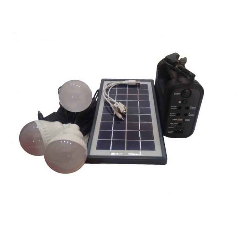 Gdlite 3W Solar Home Black Lighting System, GD-8017A