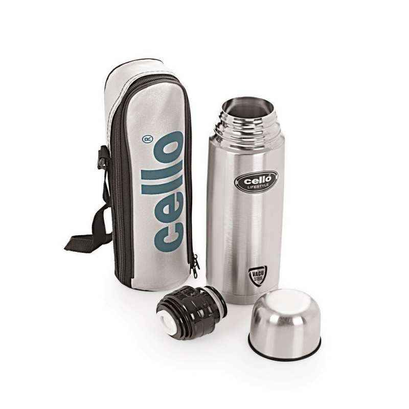 Cello Lifestyle 1000ml Steel Stainless Steel Water Bottle (Pack of 6)