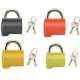 Godrej MyLock Candy Lock with 2 Keys, 6666 (Pack of 4)