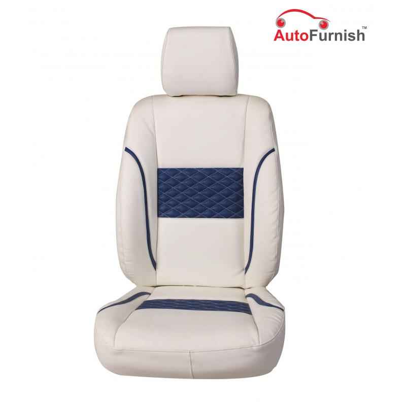 Buy Autofurnish White Custom Fit Leatherette 3D Car Seat Cover Complete Set  For Datsun Go Plus Online At Best Price On Moglix