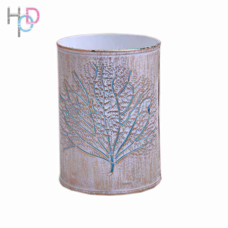 Height of Design HODNL73 Blue Gold Tree Night Lamp