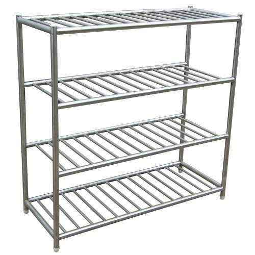 Buy Galaxy 48 Inch Stainless Steel Bag Storage Silver Tubular Rack Online At Best Price On Moglix