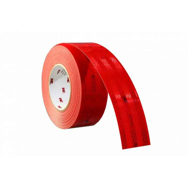 3M 50.8mm Red Premium Grade Vehicle Conspicuity Tape, 983-72