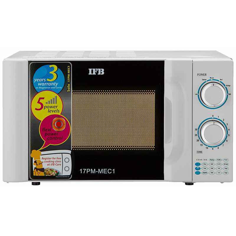 IFB 17 Litre White Solo Microwave Oven, 17PM MEC 1