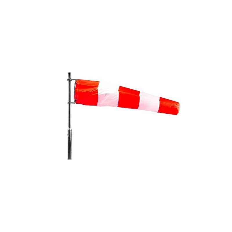Ufo 6 Feet Red & White Regular Wind Indicator