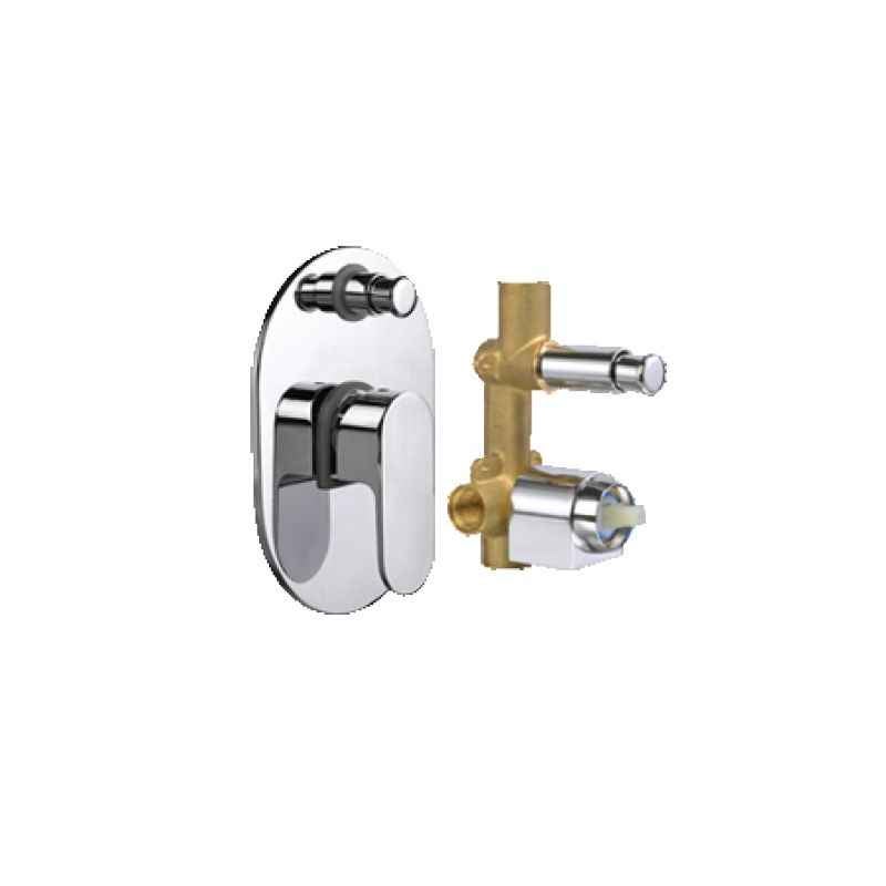 Parryware Dazzle Single Lever Concealed Diverter Body and Upper Trim, T3626A1