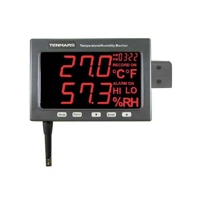 Tenmars Temperature & Humidity Meter, TM-185D