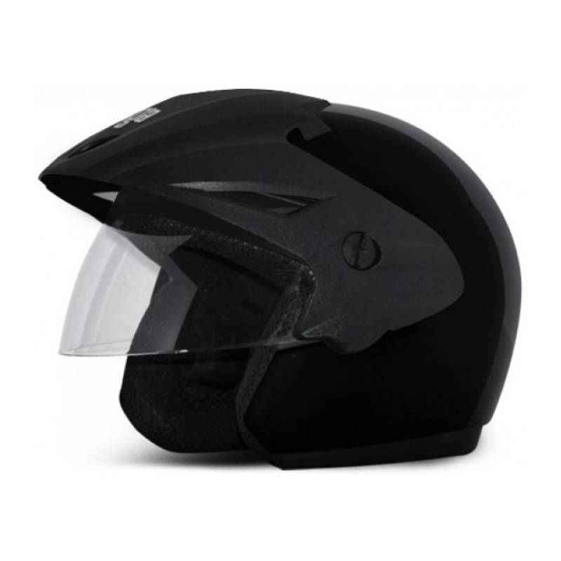 Vega Cruiser WP Black Open Face Helmet, Size (Medium, 580 mm)