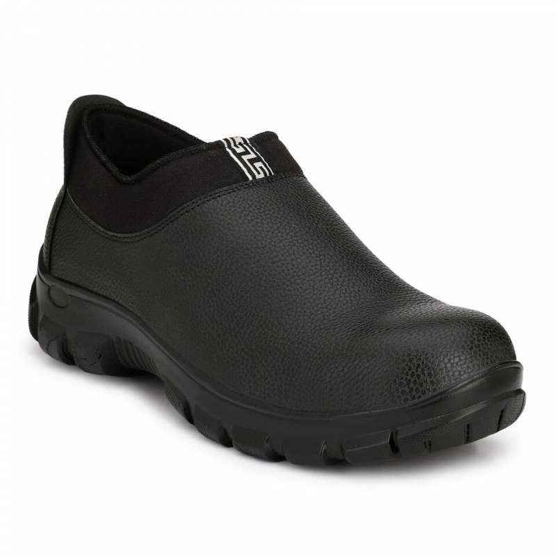 Timberwood TW30 Steel Toe Black Work Safety Shoes, Size: 7
