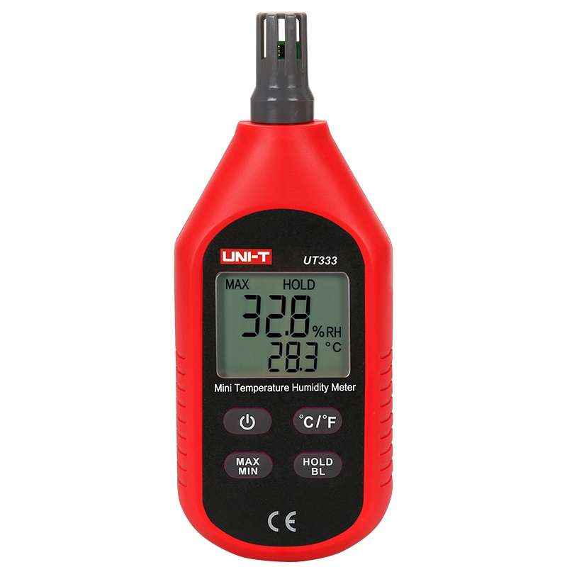 Uni-T UT-333 Digital Thermo Hygrometer with LCD Backlight, TECH2217