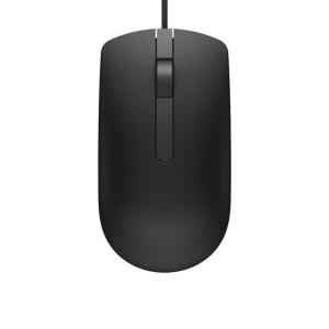 Dell Black Optical USB Wired Mouse, MS116