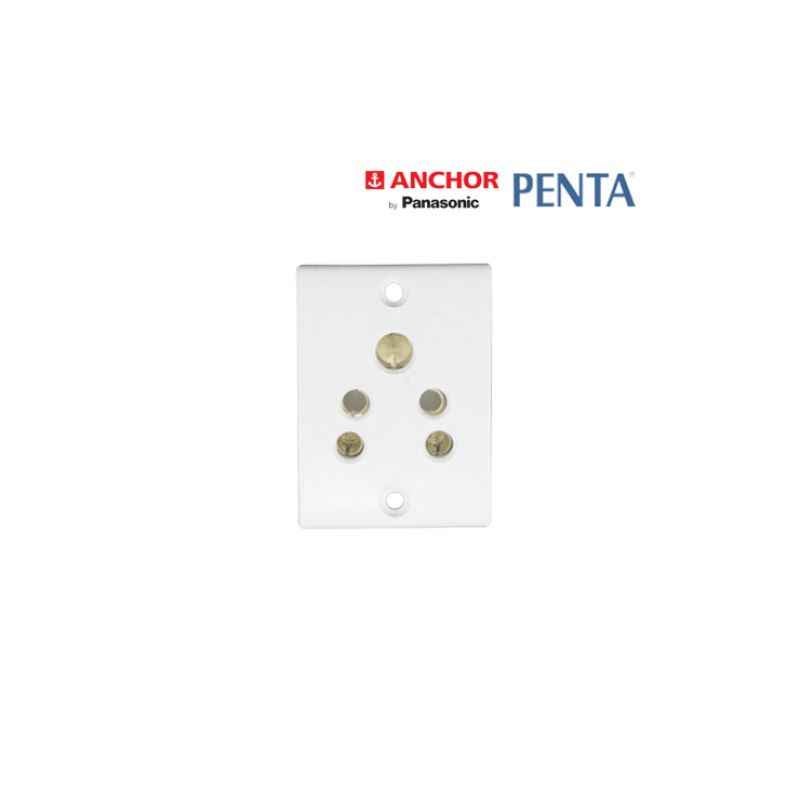 Anchor Penta 6A 2-in-1 White Socket, 38364