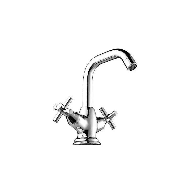 Marc Crossa Central Hole Basin Mixer with Copper Pipe, MCR-1100A