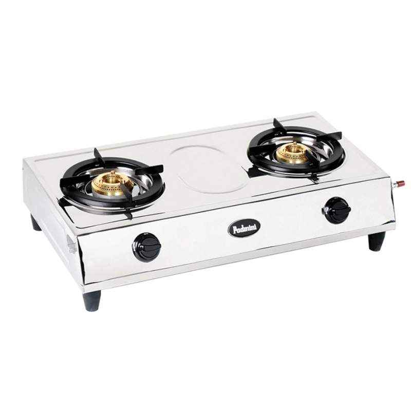 Padmini CS-200 2 Burner Stainless Steel Gas Stove