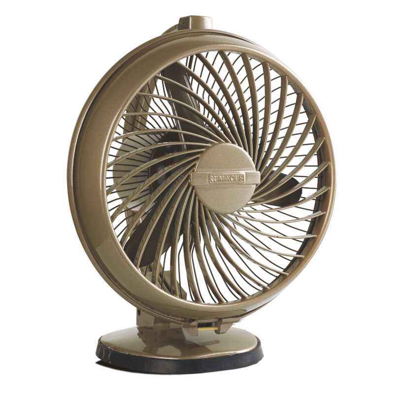 Luminous Buddy 230mm Hi-Speed Personal Table Fan, Colour: Olive