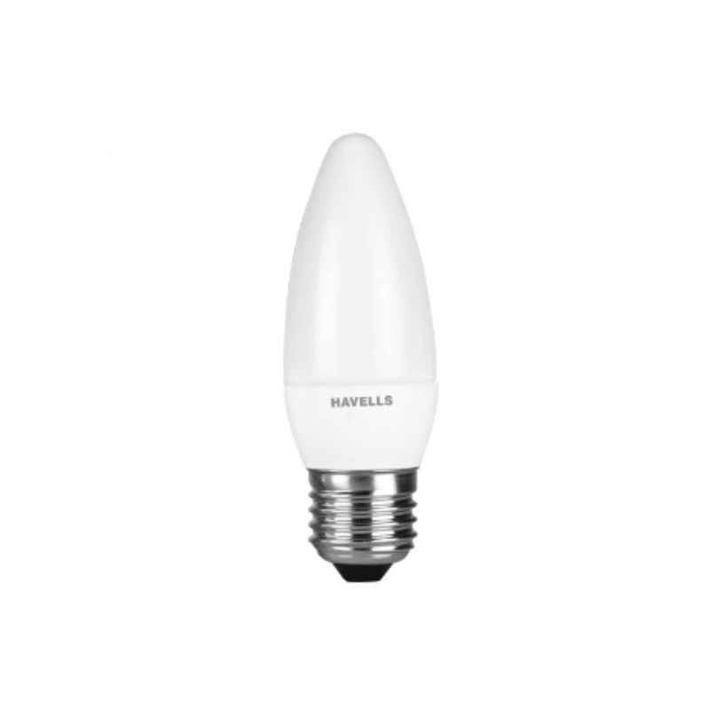Havells Adore 3W E27 Candle Warm White LED Bulb, LHLDERHEMD9X003