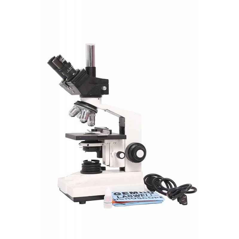 Gemko Labwell Trinocular Microscope, G-S-725-103, Magnification: 40-2000 x