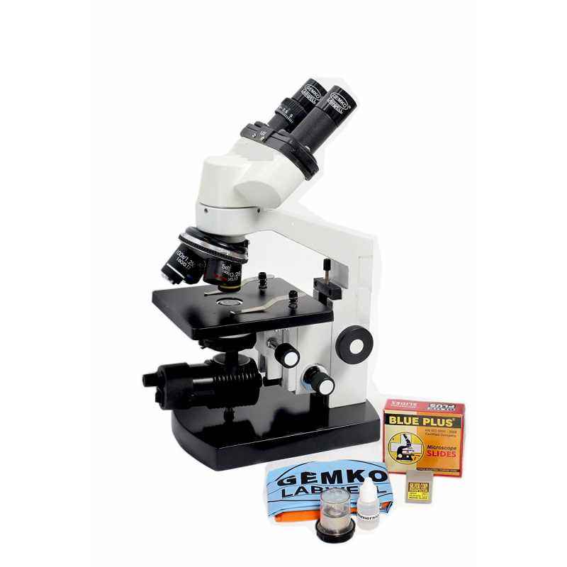 Gemko Labwell Cordless LED Microscope, G-S-725-112, Magnification: 1000 x