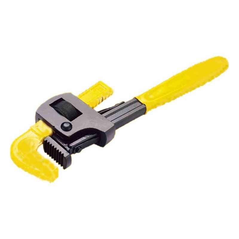 GB Tools 8 Inch Carbon Steel Powder Coated Pipe Wrench, GB2201