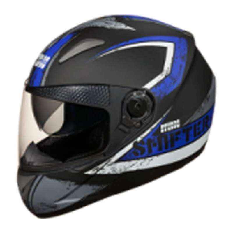 Studds Shifter D1 N1 Blue & Black Full Face Helmet, Size: M