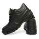 Hillson Rockland Steel Toe Black Work Safety Shoes, Size: 8