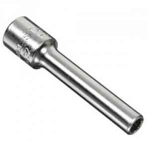 Eastman 1/2 Drive Hex Deep Sockets, E-2225B, 17 mm (Pack of 6)