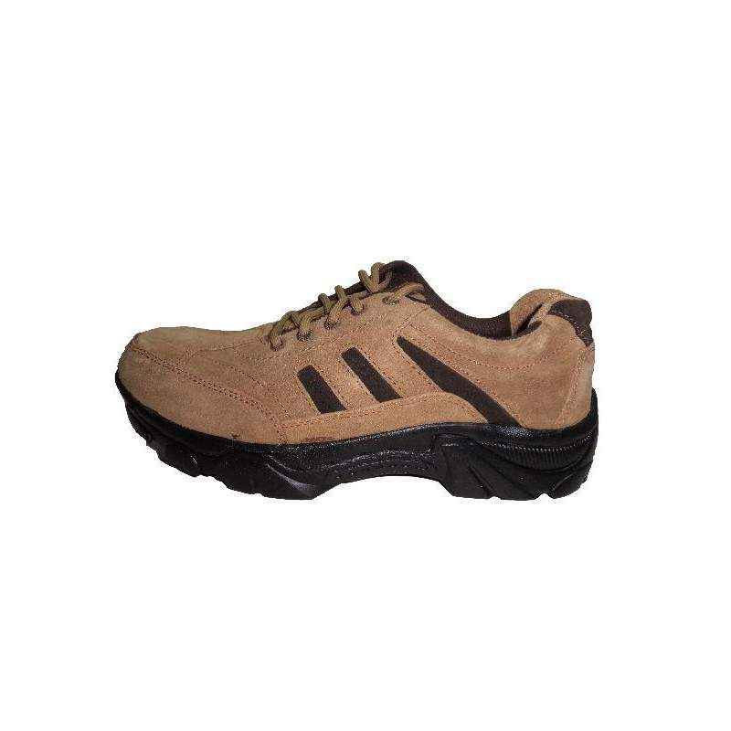 Vin Cooper 2705 Steel Toe Tan Work Safety Shoes, Size: 8