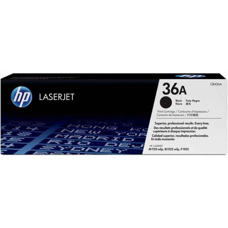 HP 36A Black Laserjet Toner Cartridge