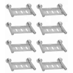 Abyss ABDY-1046 Glossy Finish Stainless Steel Soap Dish (Pack of 8)