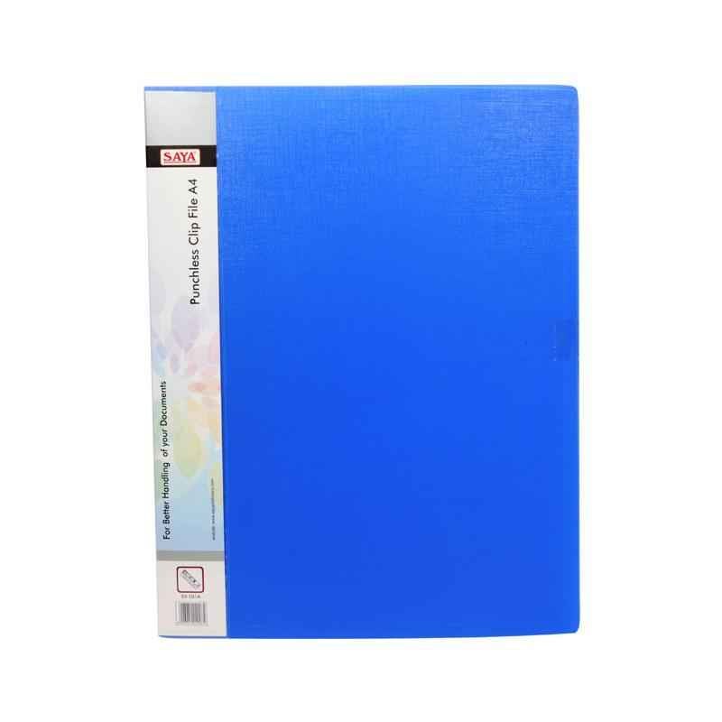 Saya SY536A Blue A4 D-Ring Binder Classic, Weight: 203.57142 g (Pack of 3)