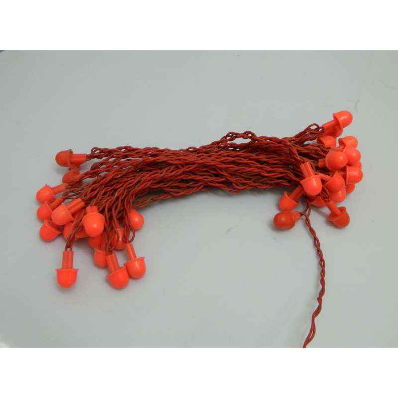 Tucasa Red Cap Bulb String Light, DW-285