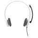 Logitech H150 White On-Ear Headphone with Mic