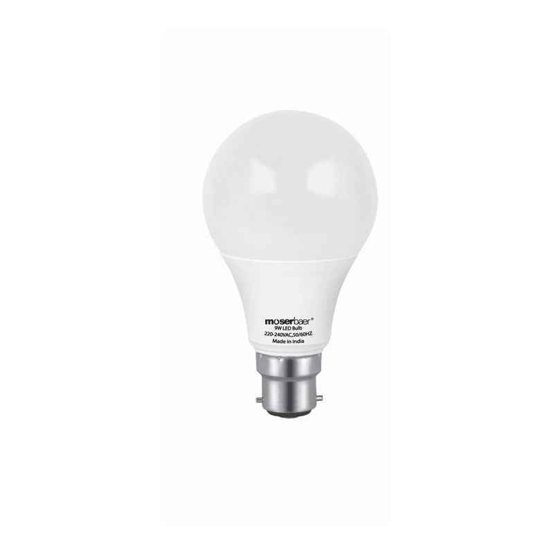 Moserbaer 5W-E-27-Cool White LED Bulb