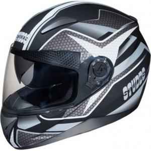 Studds Shifter D8 Motorsports Grey Full Face Helmet, Size (XL, 600 mm)