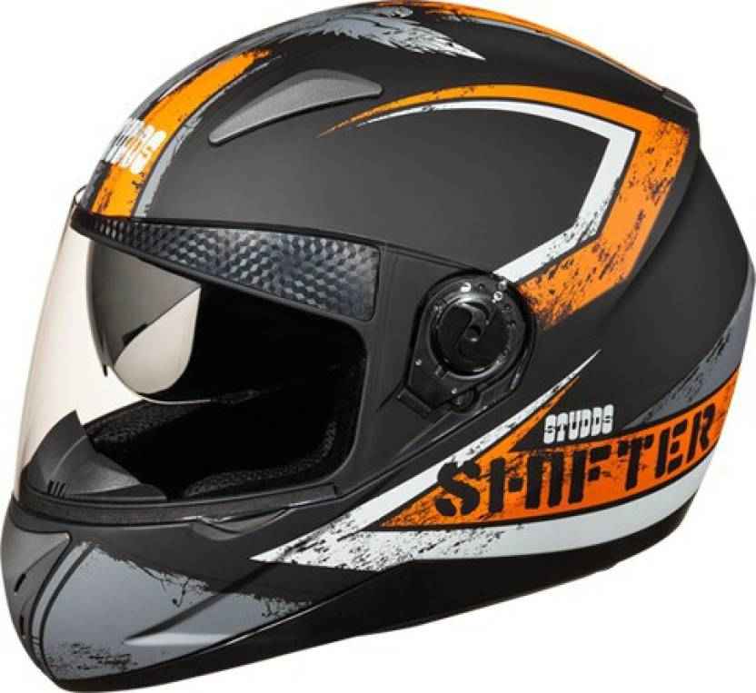 studds orange helmet