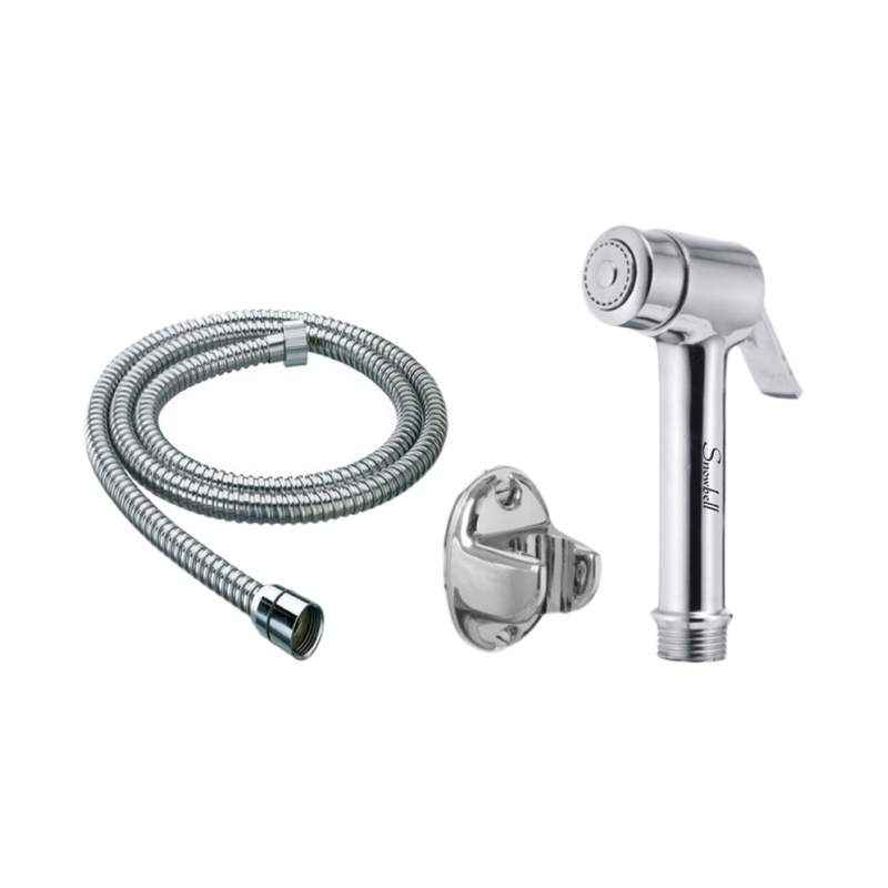 Snowbell Micro Health Faucet With 1 Meter Flexible Tube & Wall Hook