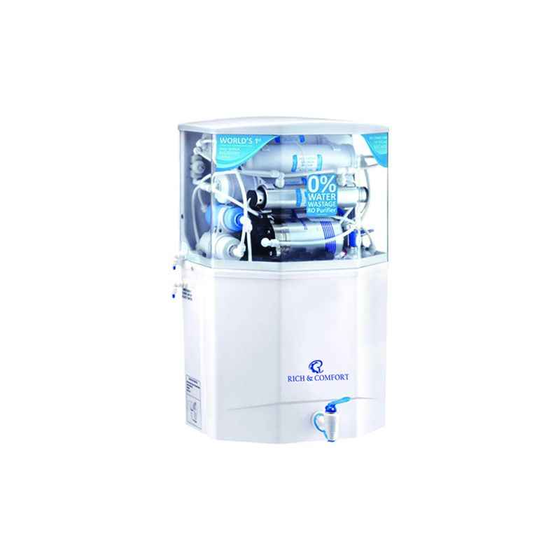 Rich & Comfort Grand White RO + UV + UF Electrical & Storage Water Purifier