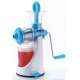SM Twincolor Blue Manual Hand Fruit & Vegetable Juicer with Vacuum Lock